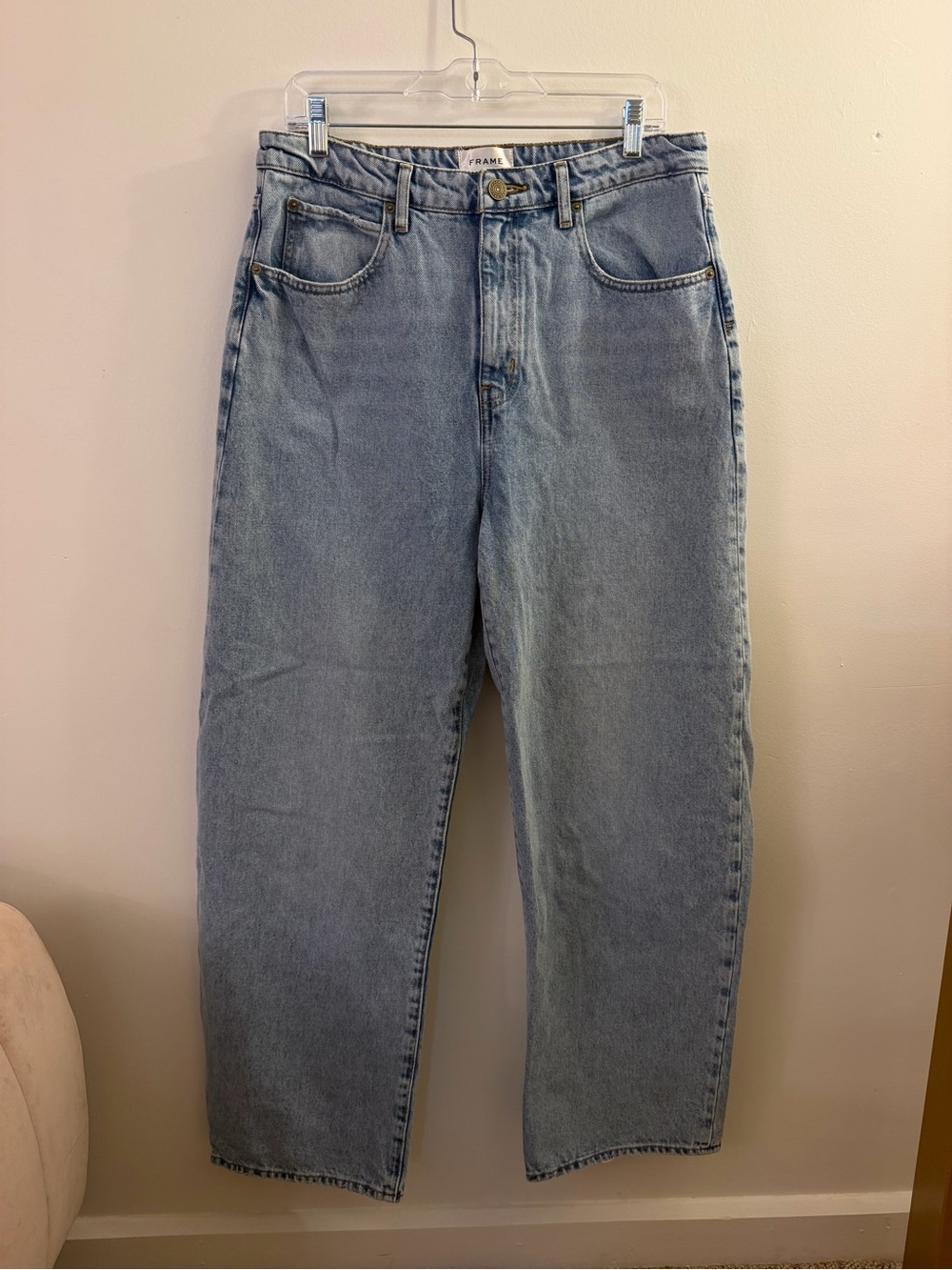 Frame Turbo Barrel Jeans Baggy Denim